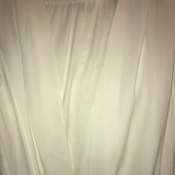 YSL white flowy blouse w/button up sleeves! - Picture 4 of 9